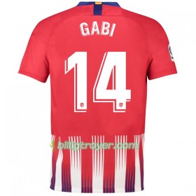 Billige Fotballdrakter Atlético Madrid Gabi 14 Hjemmedraktsett 2018/19 Kortermet
